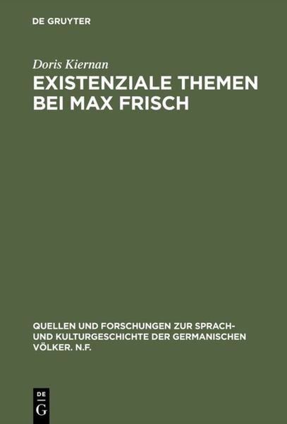 Produktbild: Existenziale Themen bei Max Frisch