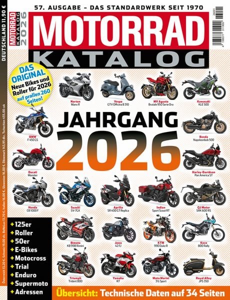 Produktbild: MOTORRAD Katalog 2026
