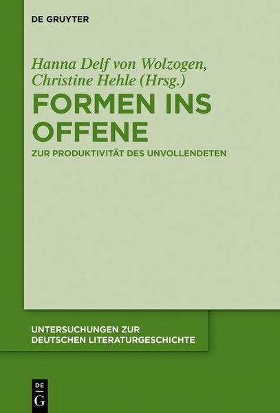 Produktbild: Formen ins Offene
