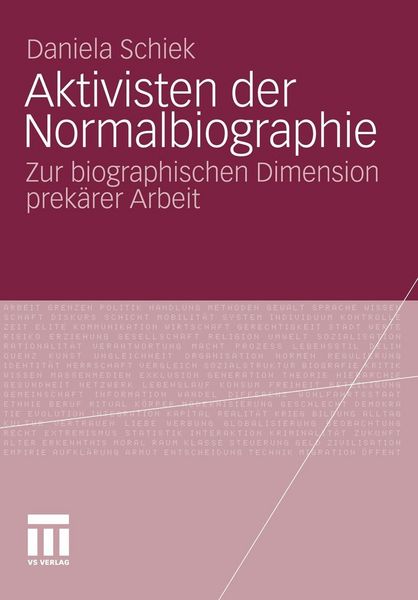 Produktbild: Aktivisten der Normalbiographie