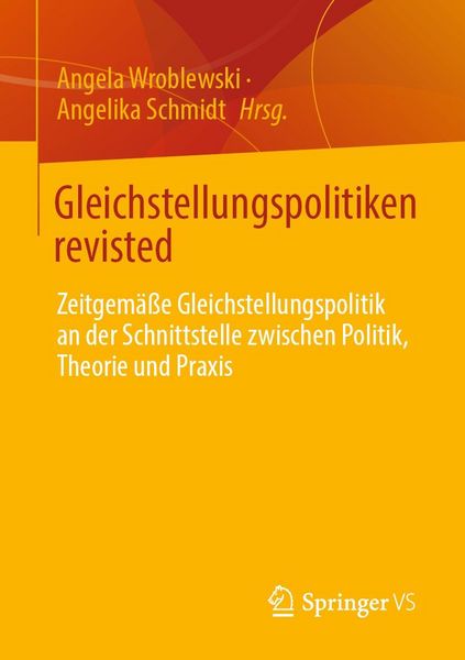 Produktbild: Gleichstellungspolitiken revisted
