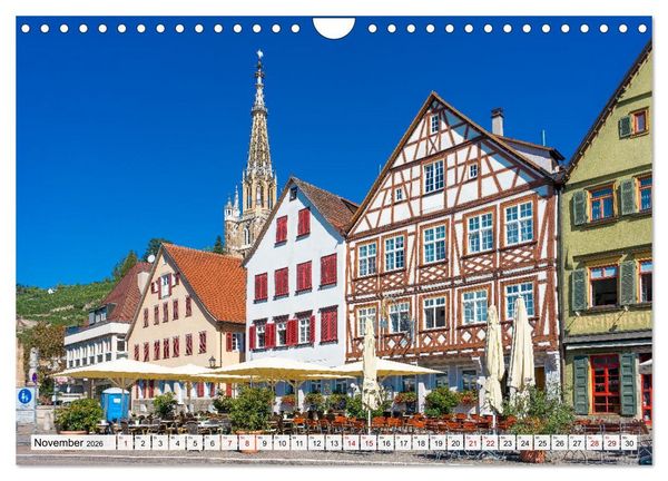 Produktbild: Ein Spaziergang durch Esslingen (Wandkalender 2026 DIN A4 quer), CALVENDO Monatskalender