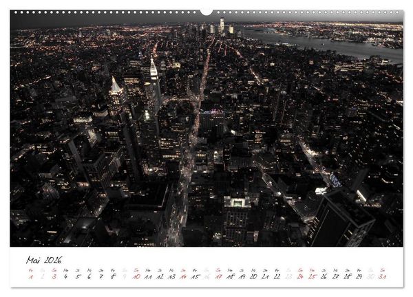 Produktbild: New York &ndash; The Big Apple (hochwertiger Premium Wandkalender 2026 DIN A2 quer), Kunstdruck in Hochglanz