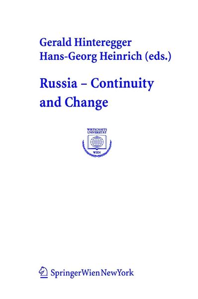 Produktbild: Russia - Continuity and Change