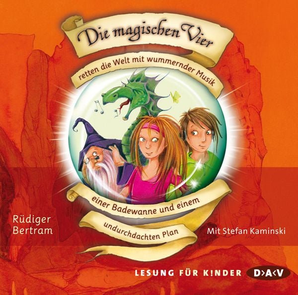 Produktbild: Die magischen Vier retten die Welt mit wummernder Musik, einer Badewanne und einem undurchdachten Plan