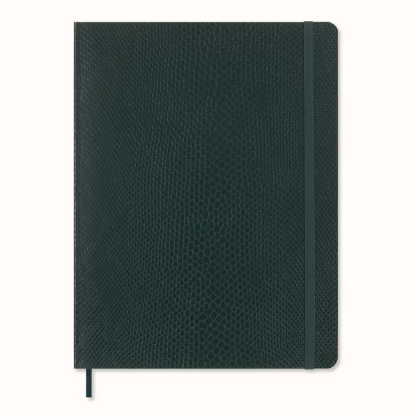 Produktbild: Moleskine Vegea Boa Notizbuch, XL, liniert, weicher Einband, gr&uuml;n, in Box