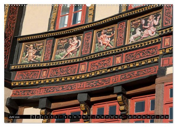 Produktbild: Hildesheimer Ansichten (hochwertiger Premium Wandkalender 2026 DIN A2 quer), Kunstdruck in Hochglanz