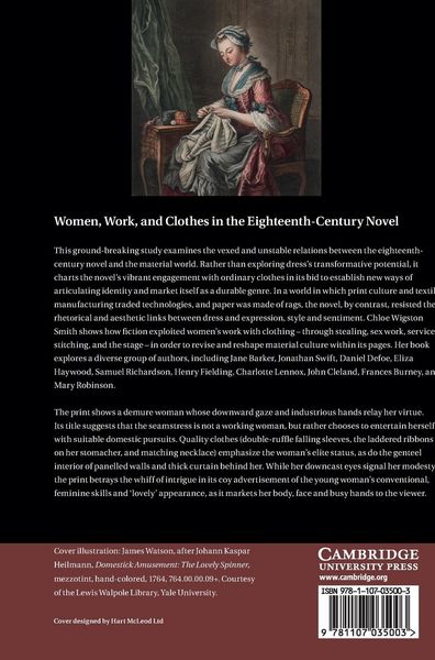 Produktbild: Women, Work, and Clothes in the Eighteenth-Century Novel