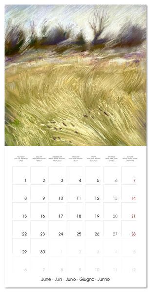 Produktbild: Lieux merveilleux (Calendrier mural carr&eacute; 2026 30x30 cm) Calendrier double avec une page pour vos prises de notes