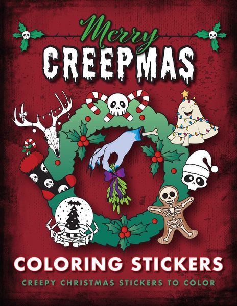 Produktbild: Merry Creepmas Coloring Stickers