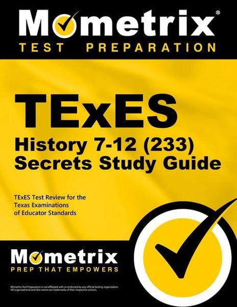 Produktbild: TExES History 7-12 (233) Secrets Study Guide