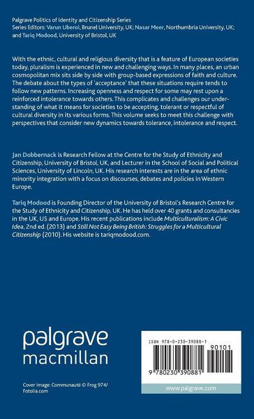 Produktbild: Tolerance, Intolerance and Respect