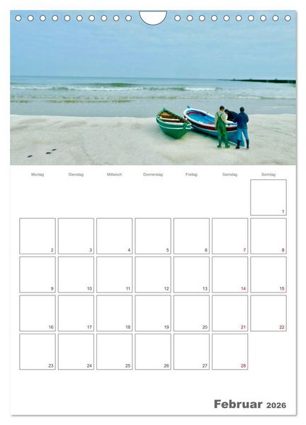 Produktbild: Wangerooge - Gl&uuml;cksort f&uuml;r Gro&szlig; und Klein (Wandkalender 2026 DIN A4 hoch), CALVENDO Monatskalender