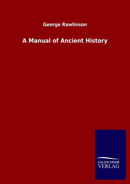 Produktbild: A Manual of Ancient History