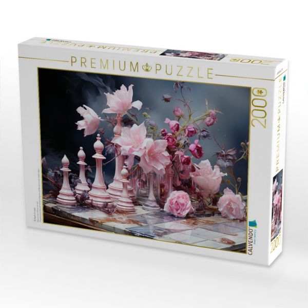 Produktbild: CALVENDO Puzzle Schach in rose | 2000 Teile Lege-Gr&ouml;&szlig;e 90x67cm Foto-Puzzle f&uuml;r gl&uuml;ckliche Stunden
