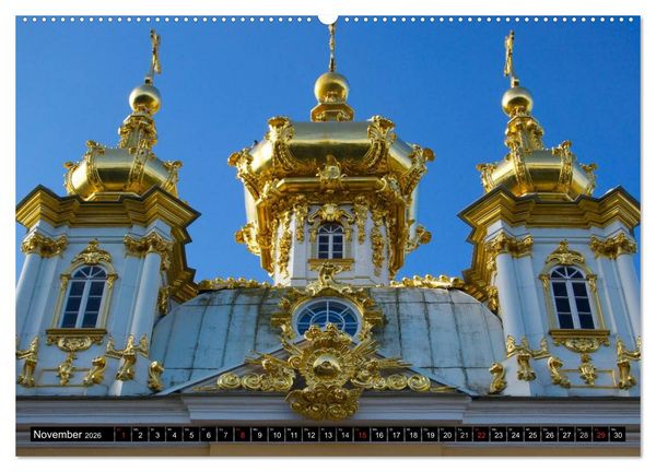 Produktbild: Flussfahrt Moskau - St. Petersburg (hochwertiger Premium Wandkalender 2026 DIN A2 quer), Kunstdruck in Hochglanz