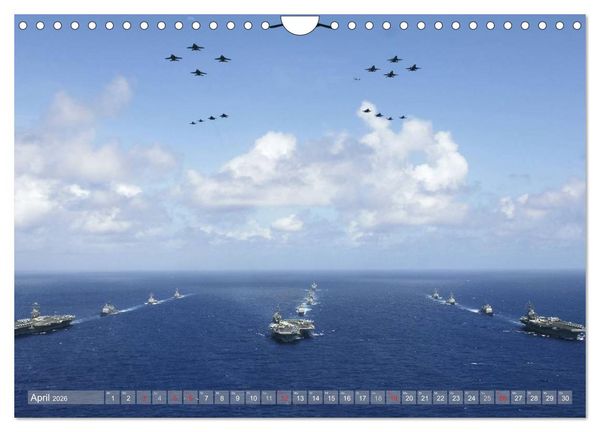 Produktbild: Streitkraft. Milit&auml;rische Impressionen (Wandkalender 2026 DIN A4 quer), CALVENDO Monatskalender