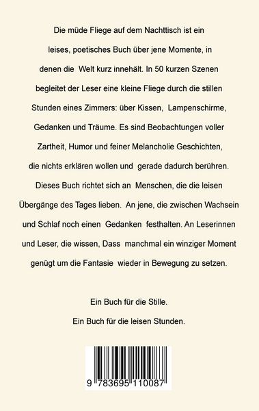 Produktbild: Die m&uuml;de Fliege auf dem Nachttisch