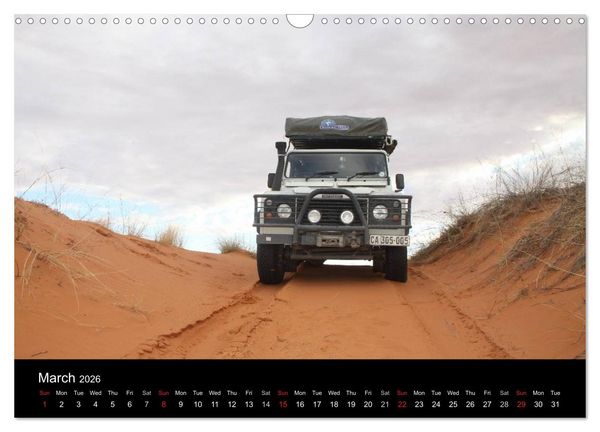 Produktbild: Off-road adventures in Africa (Wall Calendar 2026 DIN A3 landscape), CALVENDO 12 Month Wall Calendar