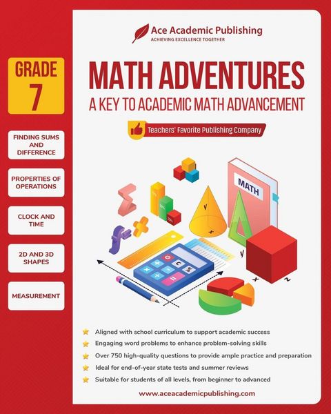 Produktbild: Math Adventures - Grade 7