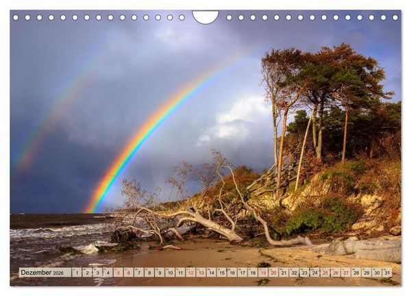 Produktbild: Fischland-Dar&szlig;-Zingst 2026 Impressionen einer Halbinsel (Wandkalender 2026 DIN A4 quer), CALVENDO Monatskalender