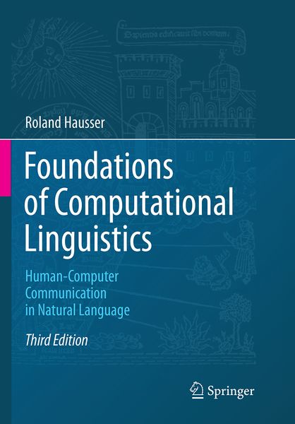 Produktbild: Foundations of Computational Linguistics