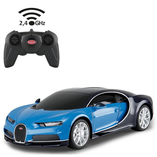 Jamara Bugatti Chiron 1:24 blau 40MHz