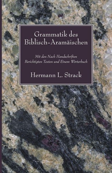 Produktbild: Grammatik des Biblisch-Aramaischen