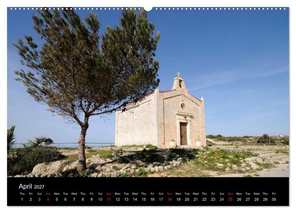 Produktbild: Malta. The sunny island full of charm. (High Quality Premium Wall Calendar 2027 DIN A2 landscape),CALVENDO 12 Month Wall Calendar