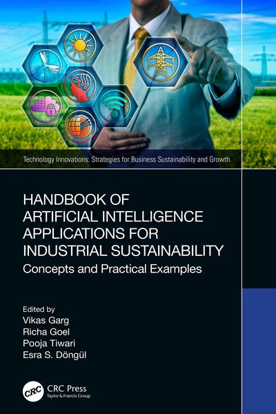 Produktbild: Handbook of Artificial Intelligence Applications for Industrial Sustainability