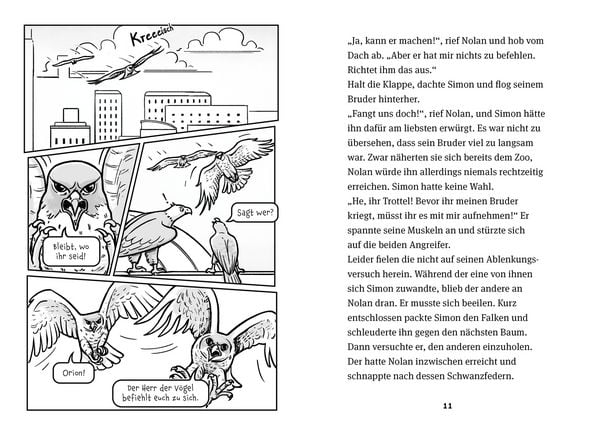 Produktbild: Animox als Comic-Roman 3. Die Stadt der Haie