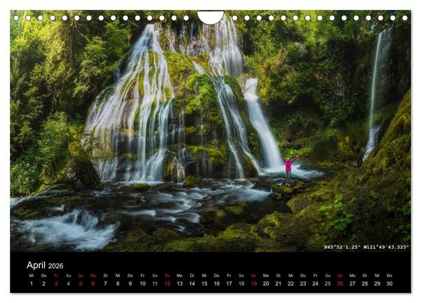 Produktbild: More Wild, Wild Places 2026 (Wandkalender 2026 DIN A4 quer), CALVENDO Monatskalender