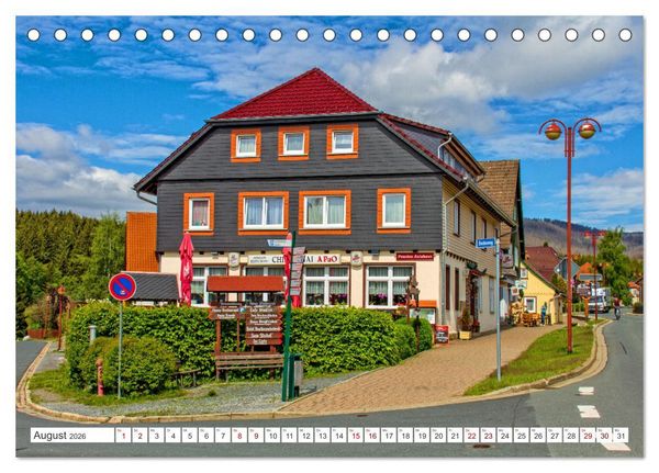 Produktbild: Schierke am Brocken - Die sch&ouml;nste Ortschaft unterhalb des Brockengipfels (Tischkalender 2026 DIN A5 quer), CALVENDO Monatskalender