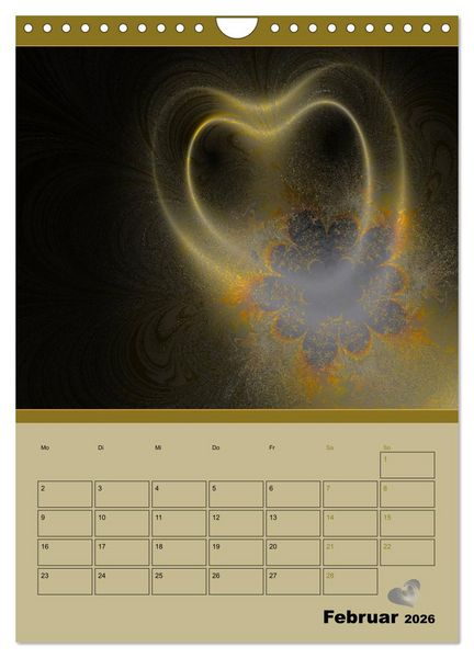 Produktbild: Ganz viel Herz (Wandkalender 2026 DIN A4 hoch), CALVENDO Monatskalender