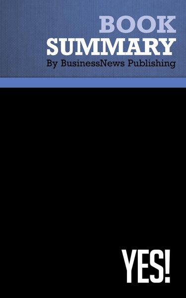 Produktbild: Summary: Yes! - Noah Goldstein, Steve Martin and Robert Cialdini