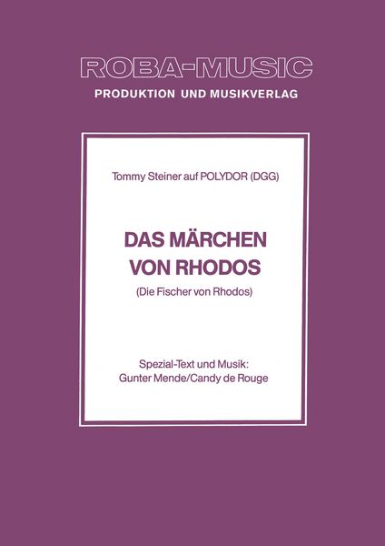 Produktbild: Das M&auml;rchen von Rhodos