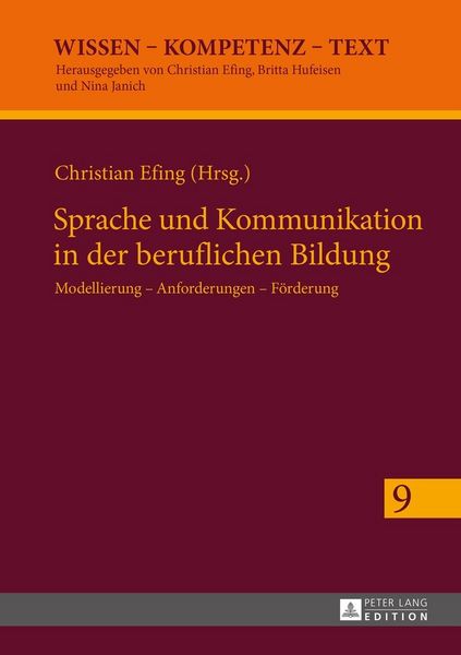 Produktbild: Sprache und Kommunikation in der beruflichen Bildung