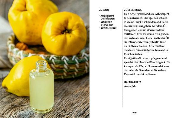 Das kleine Buch: Quitten in Küche und Kosmetik
