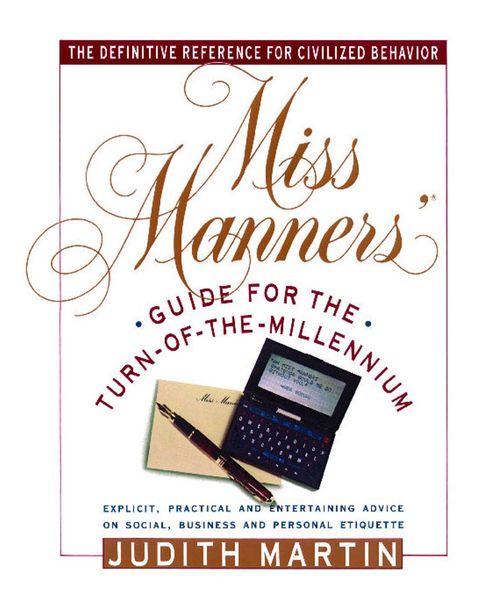 Produktbild: Miss Manners' Guide for the Turn-of-the-Millennium