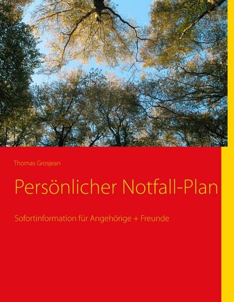 Produktbild: Pers&ouml;nlicher Notfall-Plan