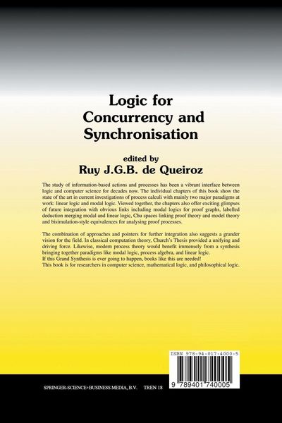 Produktbild: Logic for Concurrency and Synchronisation