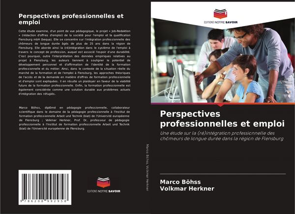Produktbild: Perspectives professionnelles et emploi