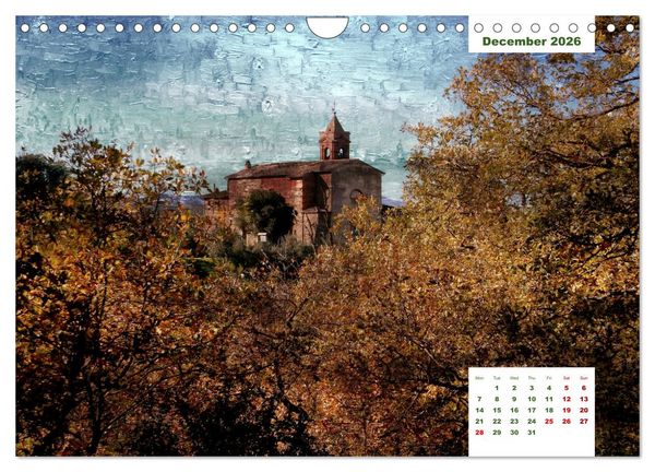 Produktbild: Umbrian Countryside (Wall Calendar 2026 DIN A4 landscape), CALVENDO 12 Month Wall Calendar