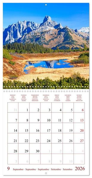 Produktbild: Kramer, C: Seasons of the Salzburg Valley (Wall Calendar 202