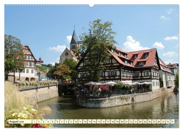 Produktbild: Sehenswertes im Schwaben-Land (hochwertiger Premium Wandkalender 2026 DIN A2 quer), Kunstdruck in Hochglanz