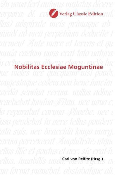 Produktbild: Nobilitas Ecclesiae Moguntinae