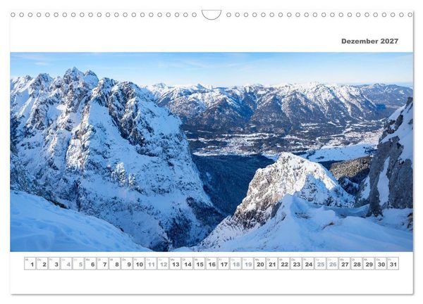 Produktbild: Ab in die Berge - Aussichtspl&auml;tze in den M&uuml;nchner Hausbergen (Wandkalender 2027 DIN A3 quer), CALVENDO Monatskalender