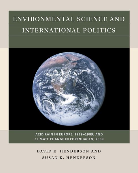 Produktbild: Environmental Science and International Politics
