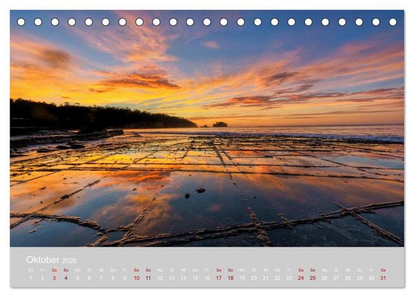 Produktbild: Tasmanien - Juwel am anderen Ende der Welt (Tischkalender 2026 DIN A5 quer), CALVENDO Monatskalender
