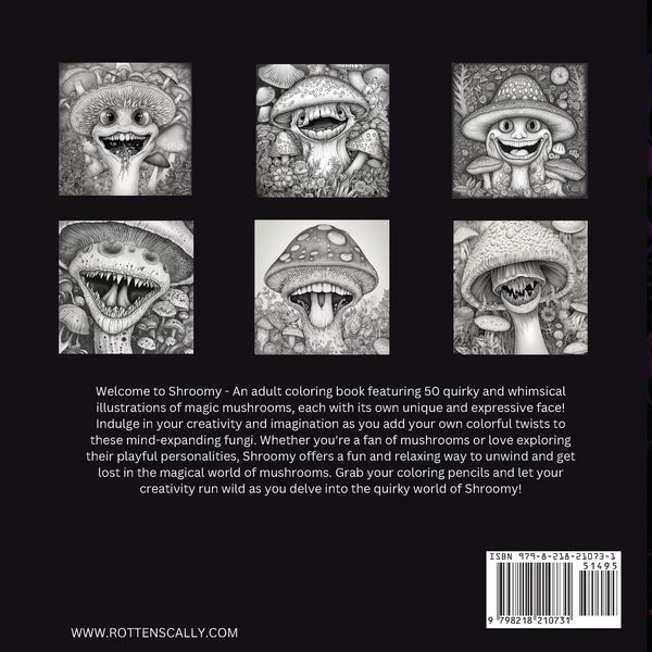 Produktbild: Shroomy Coloring Book